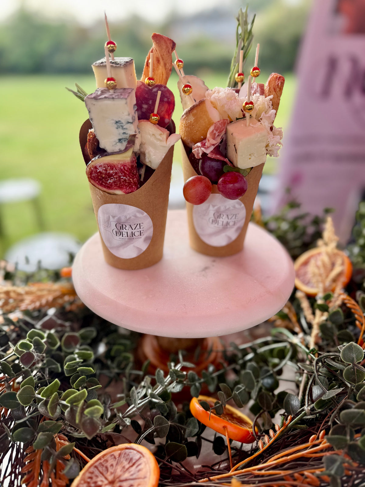 Artisan Cheese and Charcuterie Cups