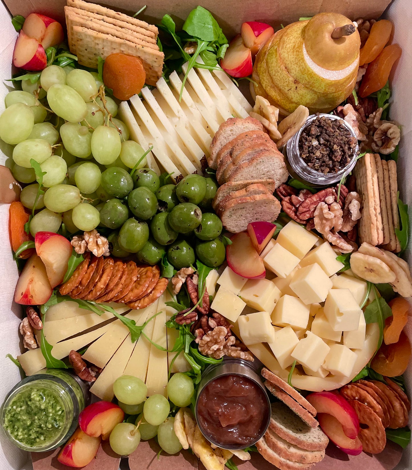 Let's Catch-Up! (Cheeseboard - with one French Baguette) - Serves 2 as main & 3-4 before/after main