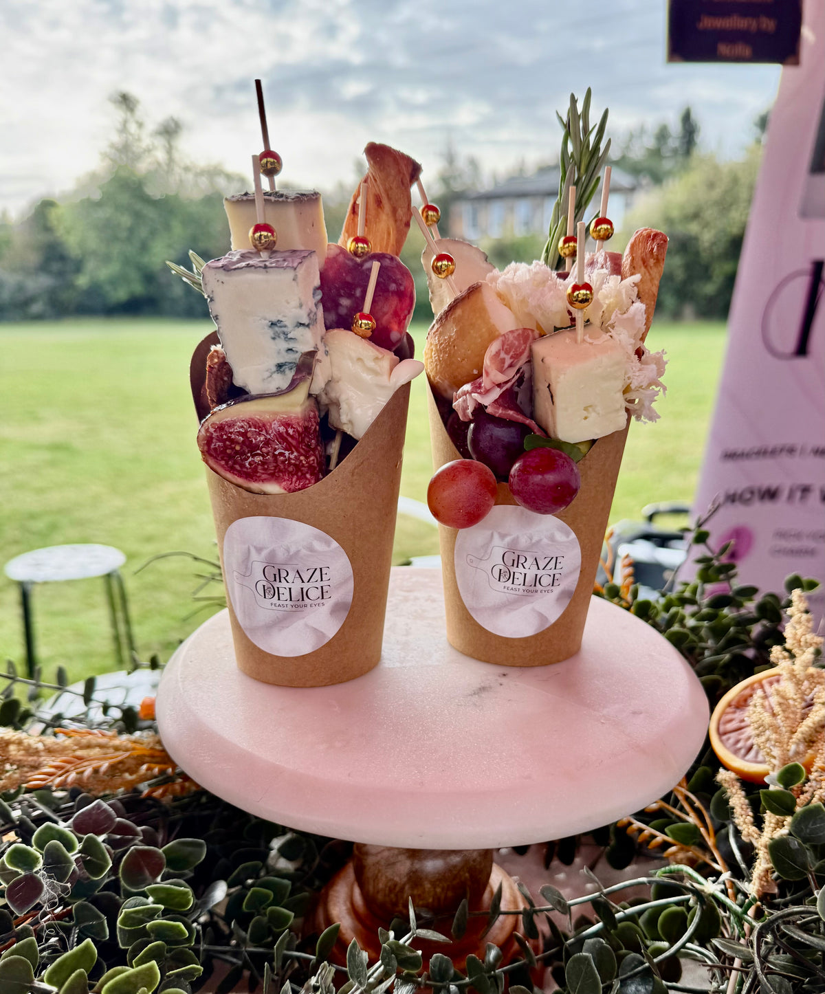 Artisan Cheese and Charcuterie Cups